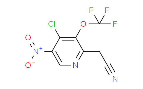 AM216779 | 1804695-68-8 | 4-Chloro-5-nitro-3-(trifluoromethoxy)pyridine-2-acetonitrile