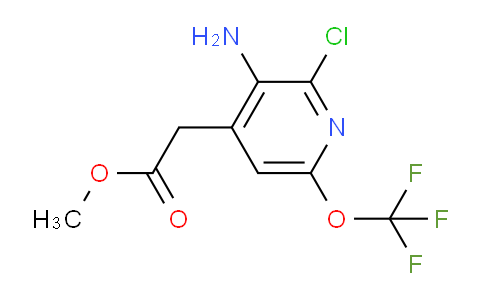 AM21678 | 1804389-61-4 | Methyl 3-amino-2-chloro-6-(trifluoromethoxy)pyridine-4-acetate