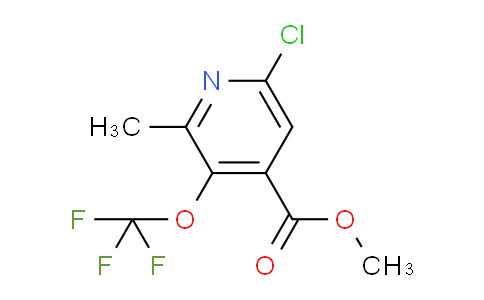 Methyl 6-chloro-2-methyl-3-(trifluoromethoxy)pyridine-4-carboxylate