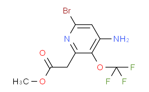 AM21679 | 1804020-95-8 | Methyl 4-amino-6-bromo-3-(trifluoromethoxy)pyridine-2-acetate