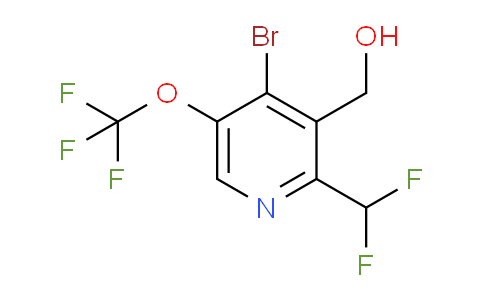 AM216794 | 1804547-48-5 | 4-Bromo-2-(difluoromethyl)-5-(trifluoromethoxy)pyridine-3-methanol