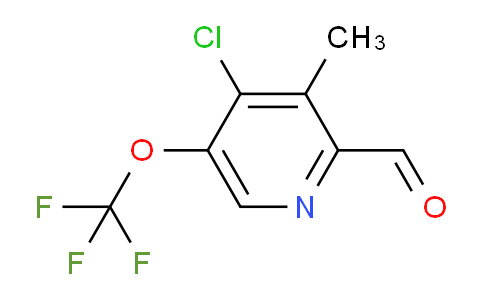 AM216796 | 1804821-49-5 | 4-Chloro-3-methyl-5-(trifluoromethoxy)pyridine-2-carboxaldehyde