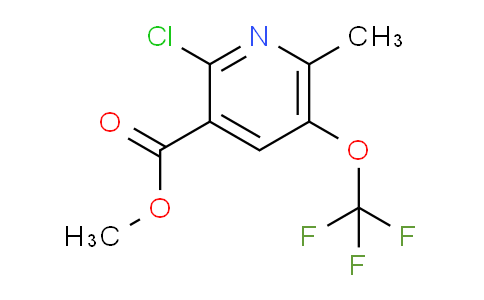 Methyl 2-chloro-6-methyl-5-(trifluoromethoxy)pyridine-3-carboxylate