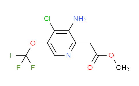 AM21682 | 1805983-38-3 | Methyl 3-amino-4-chloro-5-(trifluoromethoxy)pyridine-2-acetate