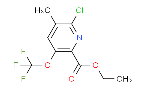 AM216823 | 1806166-84-6 | Ethyl 2-chloro-3-methyl-5-(trifluoromethoxy)pyridine-6-carboxylate