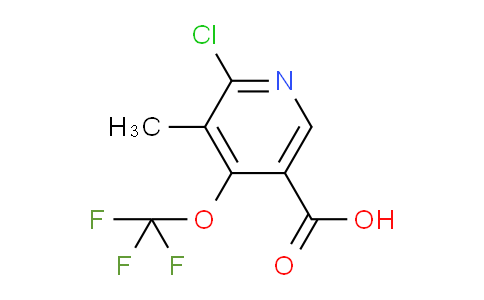 AM216824 | 1806214-94-7 | 2-Chloro-3-methyl-4-(trifluoromethoxy)pyridine-5-carboxylic acid