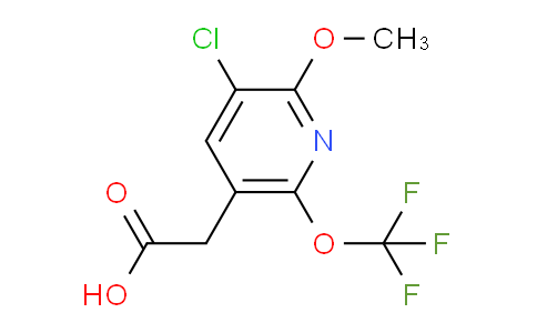 AM216825 | 1803696-78-7 | 3-Chloro-2-methoxy-6-(trifluoromethoxy)pyridine-5-acetic acid