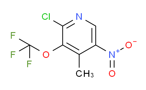 2-Chloro-4-methyl-5-nitro-3-(trifluoromethoxy)pyridine