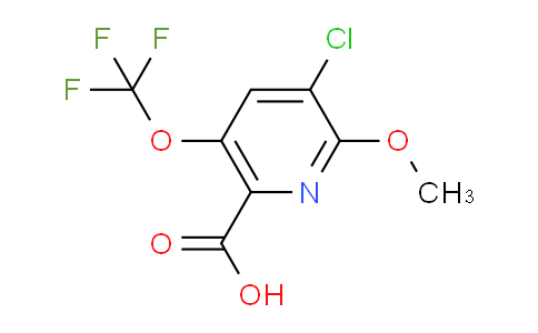 AM216842 | 1806225-53-5 | 3-Chloro-2-methoxy-5-(trifluoromethoxy)pyridine-6-carboxylic acid
