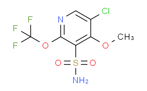5-Chloro-4-methoxy-2-(trifluoromethoxy)pyridine-3-sulfonamide