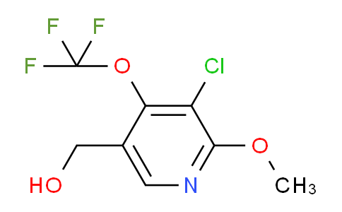 3-Chloro-2-methoxy-4-(trifluoromethoxy)pyridine-5-methanol