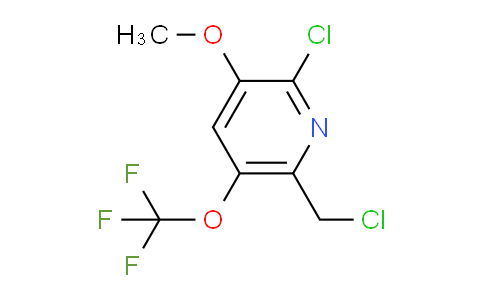 AM216850 | 1804589-42-1 | 2-Chloro-6-(chloromethyl)-3-methoxy-5-(trifluoromethoxy)pyridine