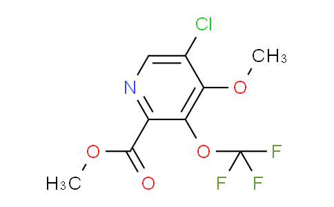 Methyl 5-chloro-4-methoxy-3-(trifluoromethoxy)pyridine-2-carboxylate