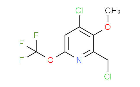 AM216856 | 1806232-64-3 | 4-Chloro-2-(chloromethyl)-3-methoxy-6-(trifluoromethoxy)pyridine