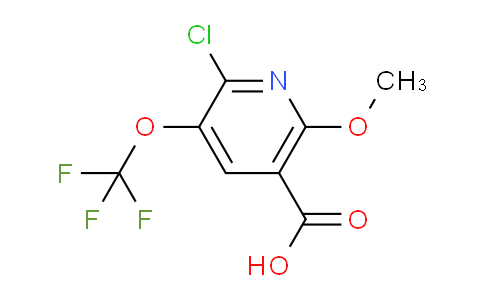 2-Chloro-6-methoxy-3-(trifluoromethoxy)pyridine-5-carboxylic acid