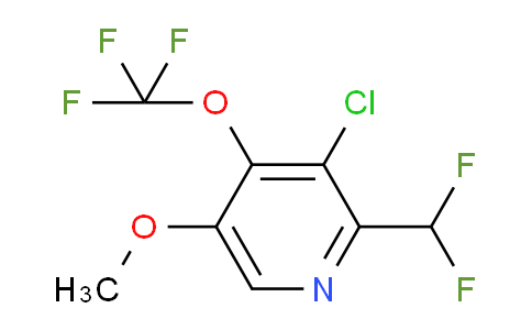 AM216877 | 1803919-99-4 | 3-Chloro-2-(difluoromethyl)-5-methoxy-4-(trifluoromethoxy)pyridine