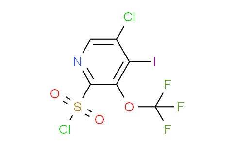 5-Chloro-4-iodo-3-(trifluoromethoxy)pyridine-2-sulfonyl chloride