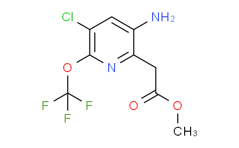 AM21689 | 1803457-79-5 | Methyl 3-amino-5-chloro-6-(trifluoromethoxy)pyridine-2-acetate