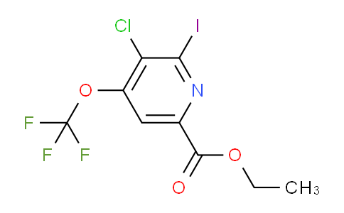 AM216895 | 1804685-54-8 | Ethyl 3-chloro-2-iodo-4-(trifluoromethoxy)pyridine-6-carboxylate