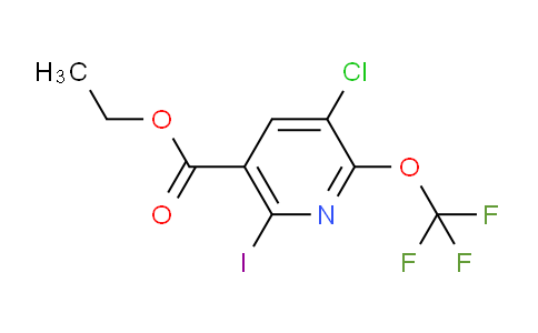 AM216899 | 1804592-49-1 | Ethyl 3-chloro-6-iodo-2-(trifluoromethoxy)pyridine-5-carboxylate