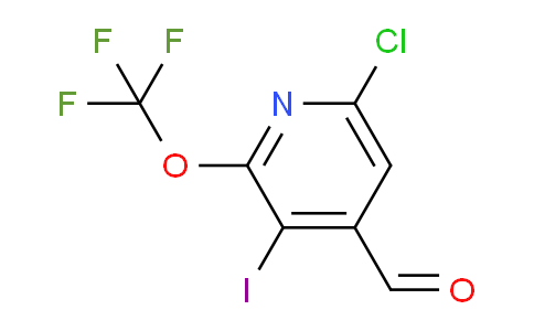 6-Chloro-3-iodo-2-(trifluoromethoxy)pyridine-4-carboxaldehyde