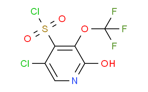 5-Chloro-2-hydroxy-3-(trifluoromethoxy)pyridine-4-sulfonyl chloride