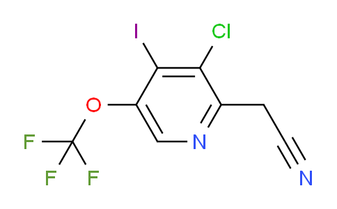 AM216908 | 1804591-16-9 | 3-Chloro-4-iodo-5-(trifluoromethoxy)pyridine-2-acetonitrile