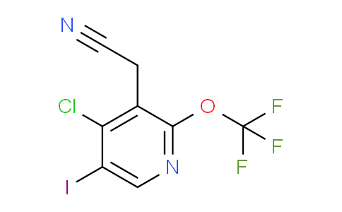4-Chloro-5-iodo-2-(trifluoromethoxy)pyridine-3-acetonitrile
