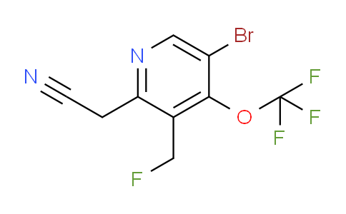 AM216924 | 1806208-03-6 | 5-Bromo-3-(fluoromethyl)-4-(trifluoromethoxy)pyridine-2-acetonitrile