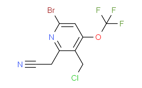 AM216951 | 1804569-42-3 | 6-Bromo-3-(chloromethyl)-4-(trifluoromethoxy)pyridine-2-acetonitrile