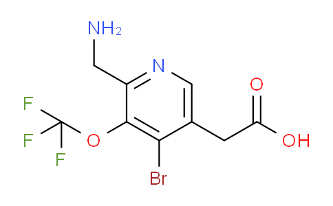 AM216979 | 1803641-67-9 | 2-(Aminomethyl)-4-bromo-3-(trifluoromethoxy)pyridine-5-acetic acid