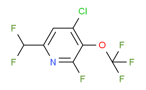 AM216997 | 1804616-41-8 | 4-Chloro-6-(difluoromethyl)-2-fluoro-3-(trifluoromethoxy)pyridine