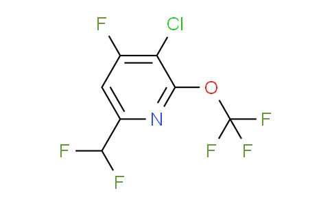 AM216998 | 1803908-53-3 | 3-Chloro-6-(difluoromethyl)-4-fluoro-2-(trifluoromethoxy)pyridine