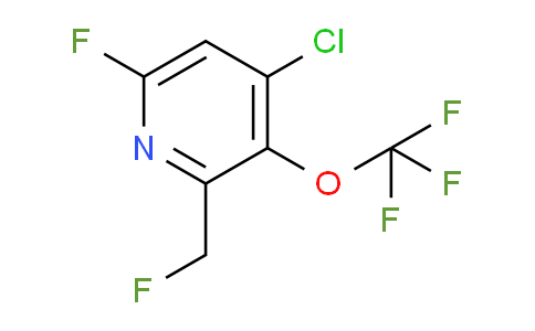 AM217004 | 1803911-59-2 | 4-Chloro-6-fluoro-2-(fluoromethyl)-3-(trifluoromethoxy)pyridine