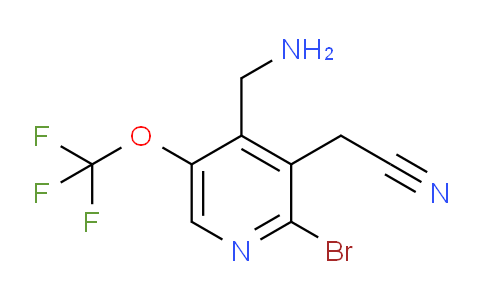 AM217011 | 1806128-66-4 | 4-(Aminomethyl)-2-bromo-5-(trifluoromethoxy)pyridine-3-acetonitrile