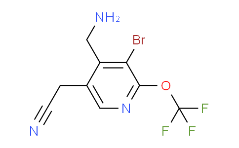 AM217012 | 1803915-77-6 | 4-(Aminomethyl)-3-bromo-2-(trifluoromethoxy)pyridine-5-acetonitrile