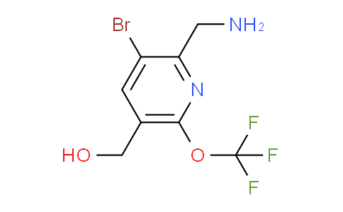 AM217013 | 1804657-44-0 | 2-(Aminomethyl)-3-bromo-6-(trifluoromethoxy)pyridine-5-methanol