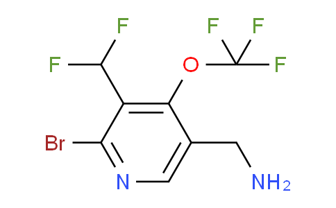 AM217017 | 1803915-44-7 | 5-(Aminomethyl)-2-bromo-3-(difluoromethyl)-4-(trifluoromethoxy)pyridine