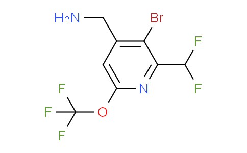 AM217018 | 1806086-50-9 | 4-(Aminomethyl)-3-bromo-2-(difluoromethyl)-6-(trifluoromethoxy)pyridine