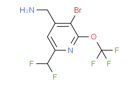 AM217020 | 1804568-98-6 | 4-(Aminomethyl)-3-bromo-6-(difluoromethyl)-2-(trifluoromethoxy)pyridine