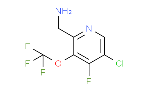 2-(Aminomethyl)-5-chloro-4-fluoro-3-(trifluoromethoxy)pyridine