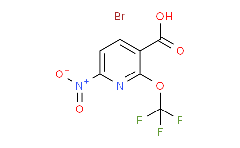 AM217070 | 1806126-30-6 | 4-Bromo-6-nitro-2-(trifluoromethoxy)pyridine-3-carboxylic acid