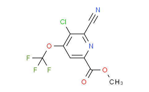 AM217086 | 1806195-02-7 | Methyl 3-chloro-2-cyano-4-(trifluoromethoxy)pyridine-6-carboxylate