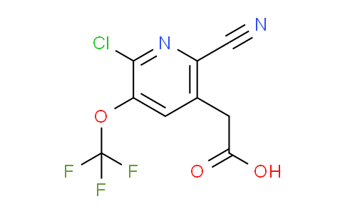 AM217088 | 1806196-42-8 | 2-Chloro-6-cyano-3-(trifluoromethoxy)pyridine-5-acetic acid