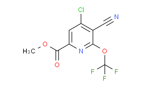 AM217089 | 1806195-06-1 | Methyl 4-chloro-3-cyano-2-(trifluoromethoxy)pyridine-6-carboxylate