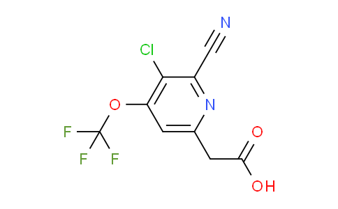 AM217091 | 1804369-45-6 | 3-Chloro-2-cyano-4-(trifluoromethoxy)pyridine-6-acetic acid