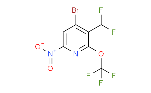 AM217102 | 1803637-07-1 | 4-Bromo-3-(difluoromethyl)-6-nitro-2-(trifluoromethoxy)pyridine