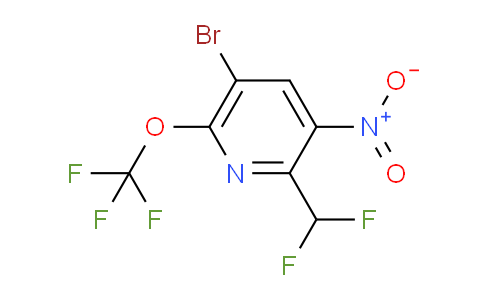 AM217104 | 1803469-52-4 | 5-Bromo-2-(difluoromethyl)-3-nitro-6-(trifluoromethoxy)pyridine