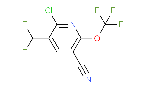 AM217116 | 1803682-29-2 | 2-Chloro-5-cyano-3-(difluoromethyl)-6-(trifluoromethoxy)pyridine