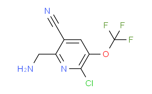 2-(Aminomethyl)-6-chloro-3-cyano-5-(trifluoromethoxy)pyridine